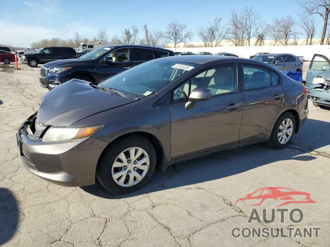 HONDA CIVIC 2012 - 19XFB2F58CE102824