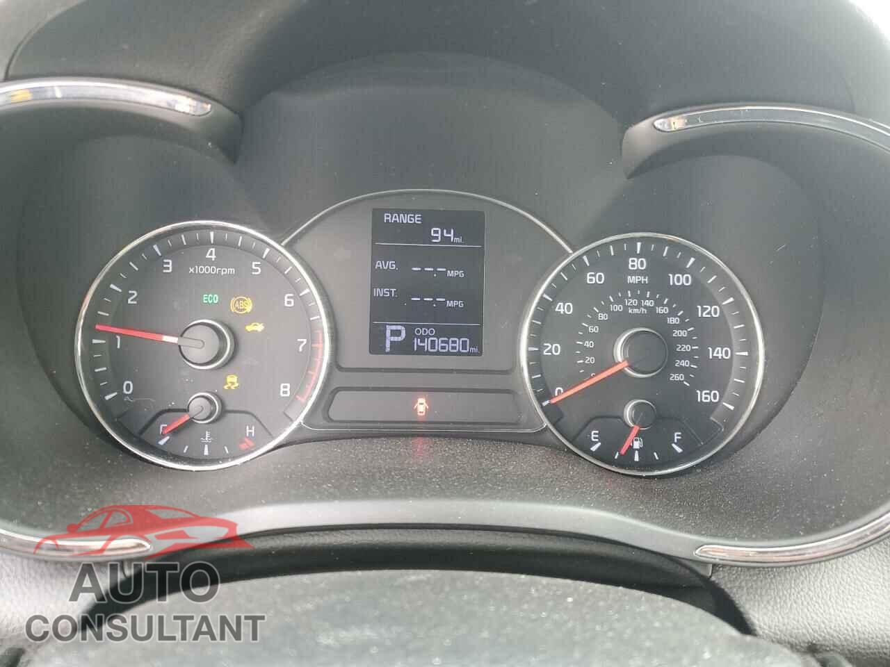 KIA FORTE 2015 - KNAFK4A64F5372934