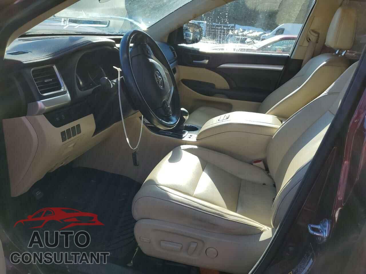 TOYOTA HIGHLANDER 2017 - 5TDJZRFH7HS478761