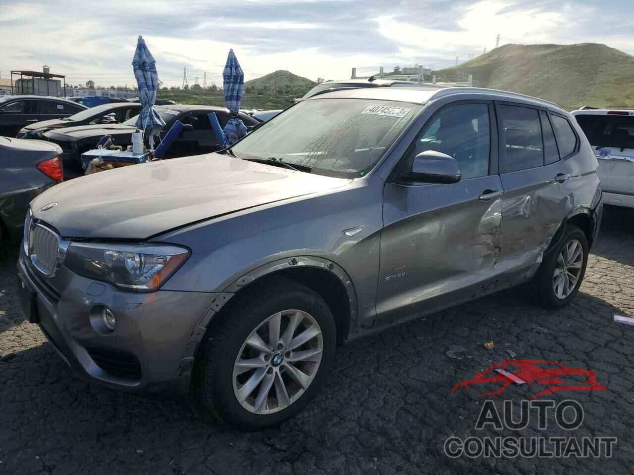 BMW X3 2017 - 5UXWZ7C37H0X42081