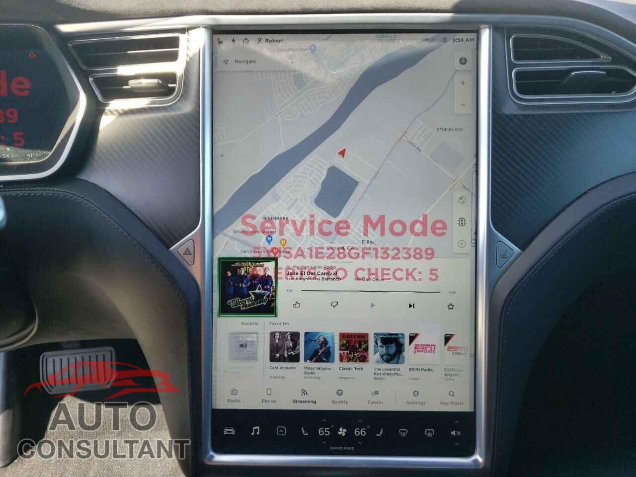 TESLA MODEL S 2016 - 5YJSA1E28GF132389