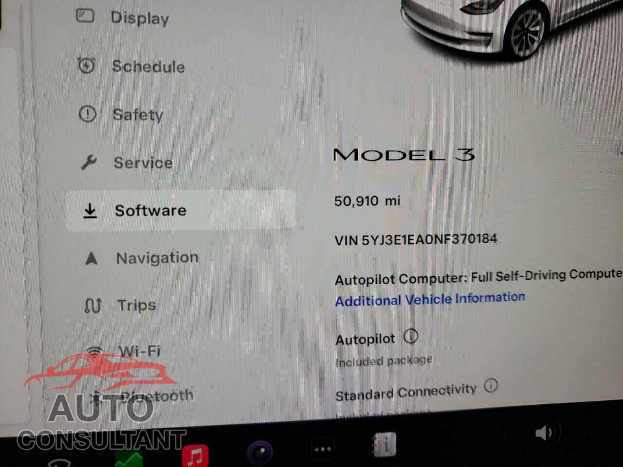 TESLA MODEL 3 2022 - 5YJ3E1EA0NF370184