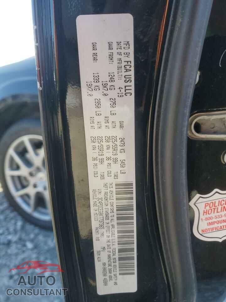 DODGE JOURNEY 2019 - 3C4PDCEG8KT737365