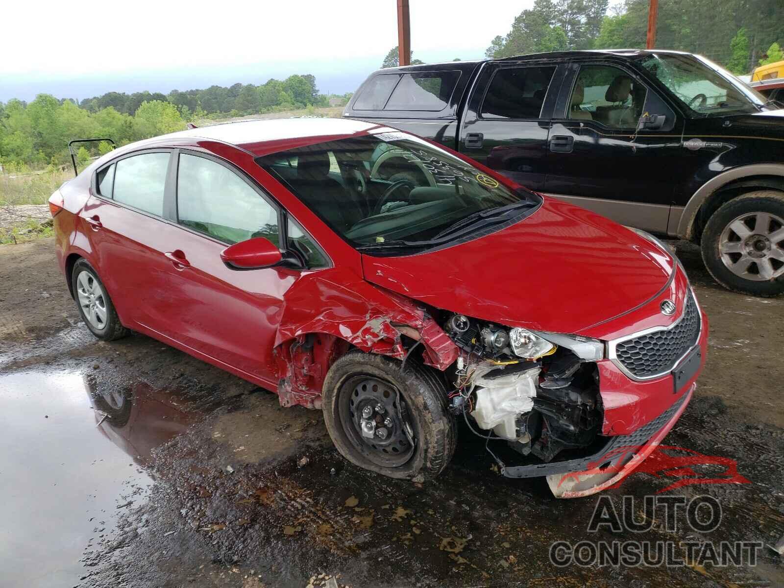 KIA FORTE 2016 - KNAFK4A65G5563585