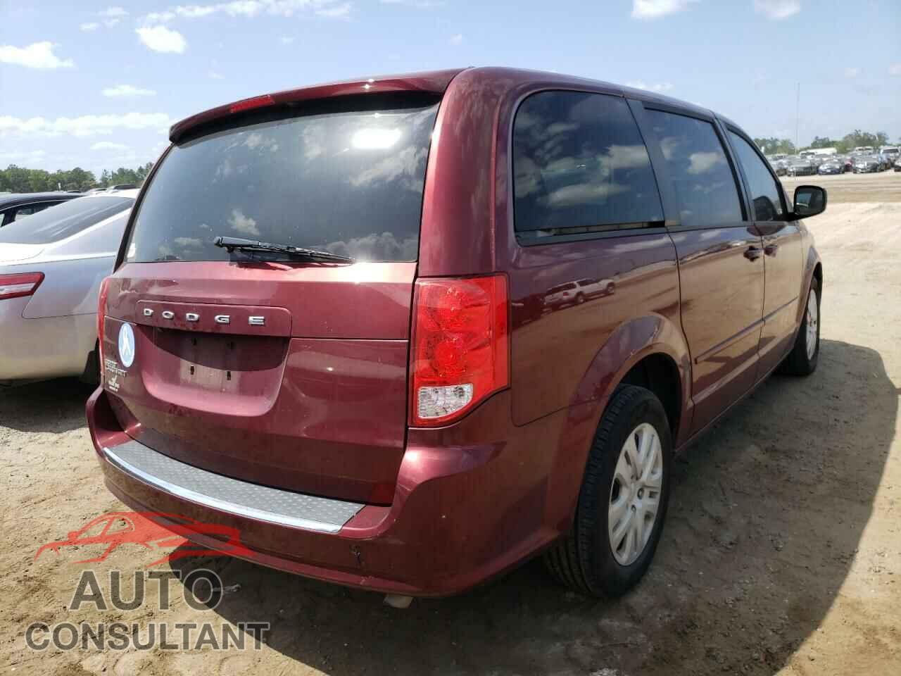 DODGE GRAND CARA 2017 - 2C4RDGBG6HR834533