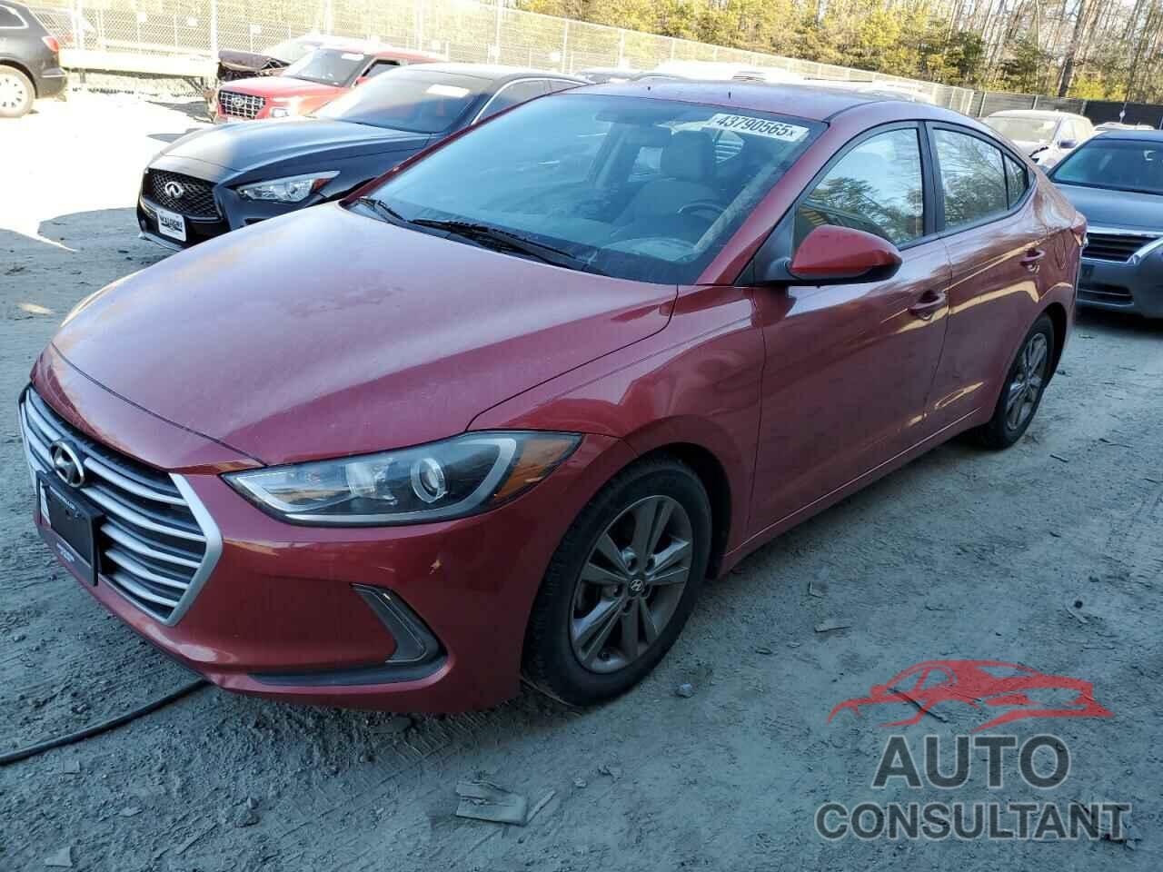 HYUNDAI ELANTRA 2017 - 5NPD84LF6HH017627
