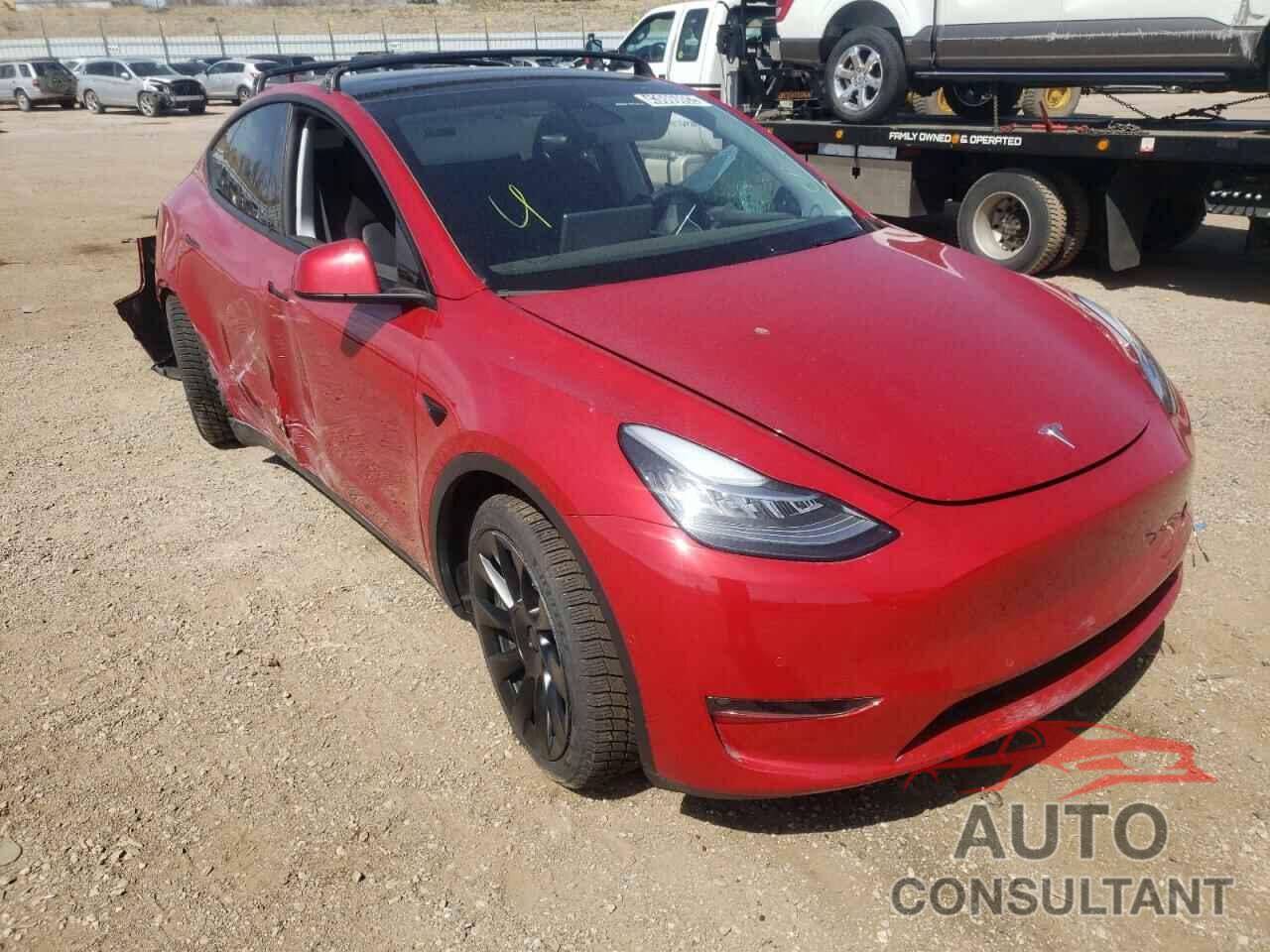TESLA MODEL Y 2021 - 5YJYGDEE3MF262709