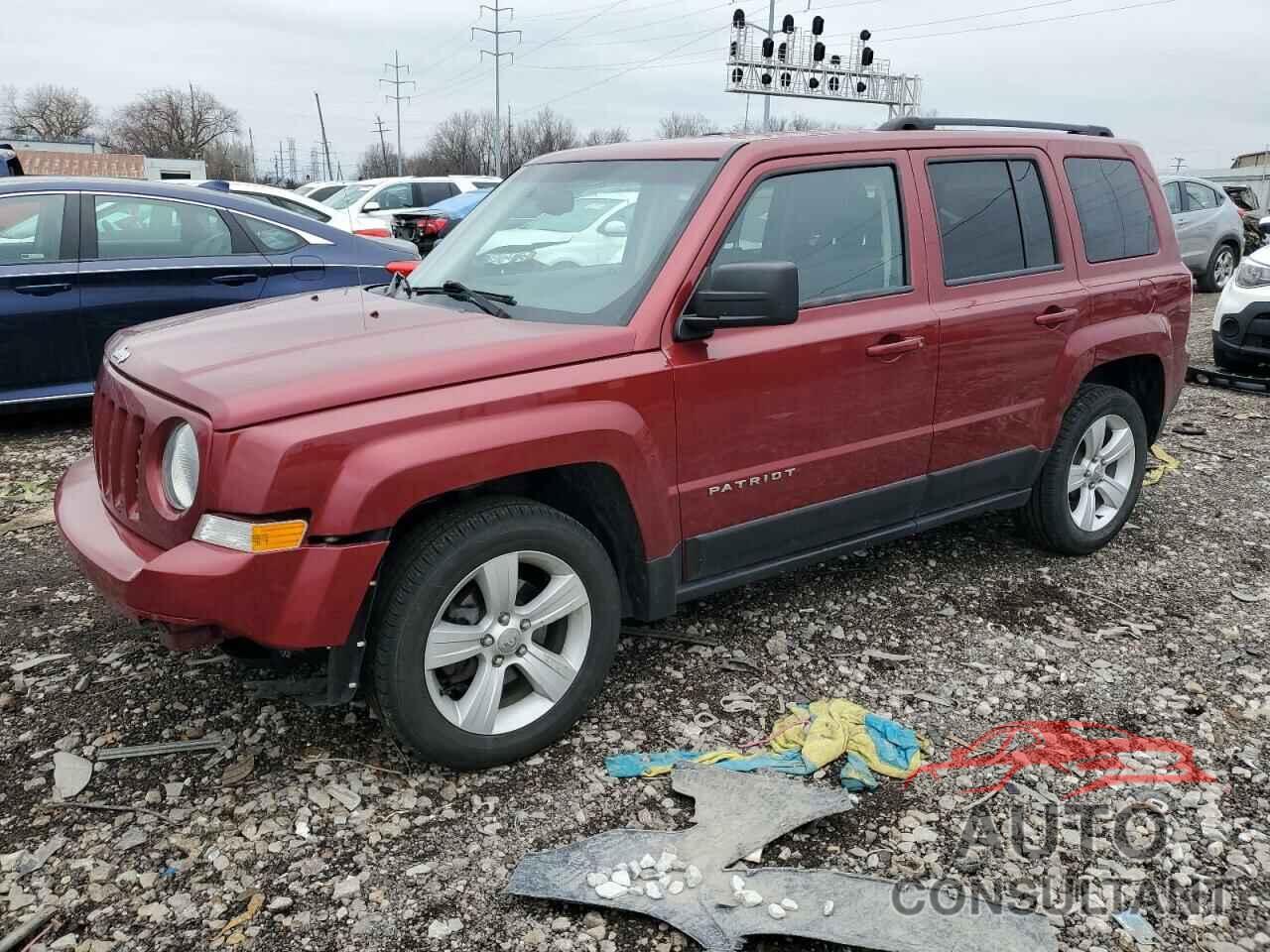 JEEP PATRIOT 2017 - 1C4NJPFBXHD184601