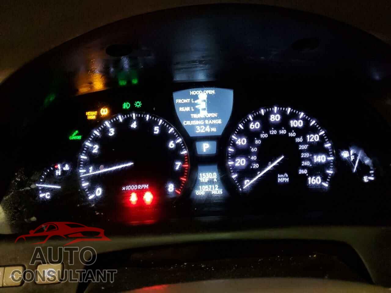 LEXUS LS460 2010 - JTHCL5EF5A5007396