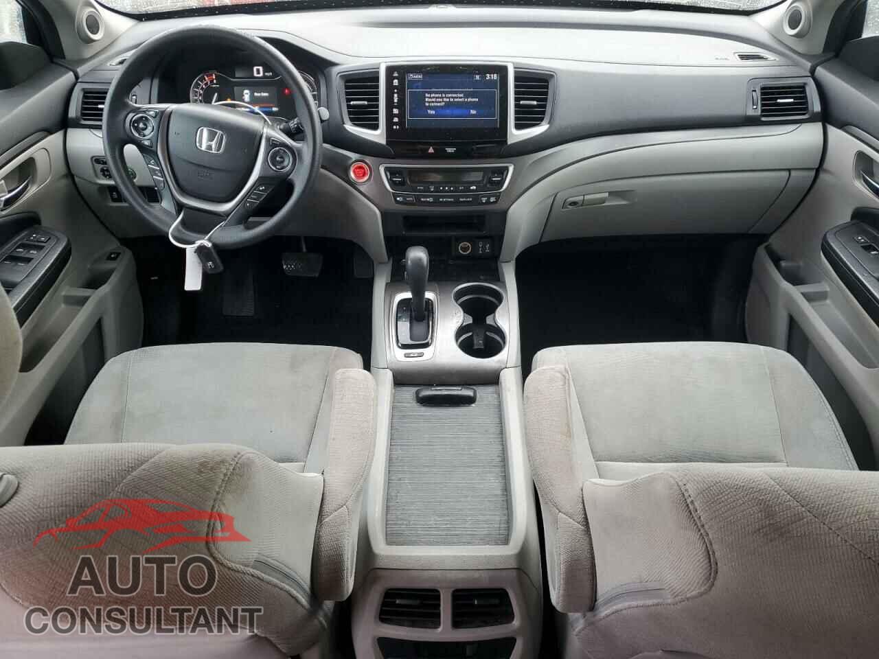 HONDA PILOT 2017 - 5FNYF6H31HB078559