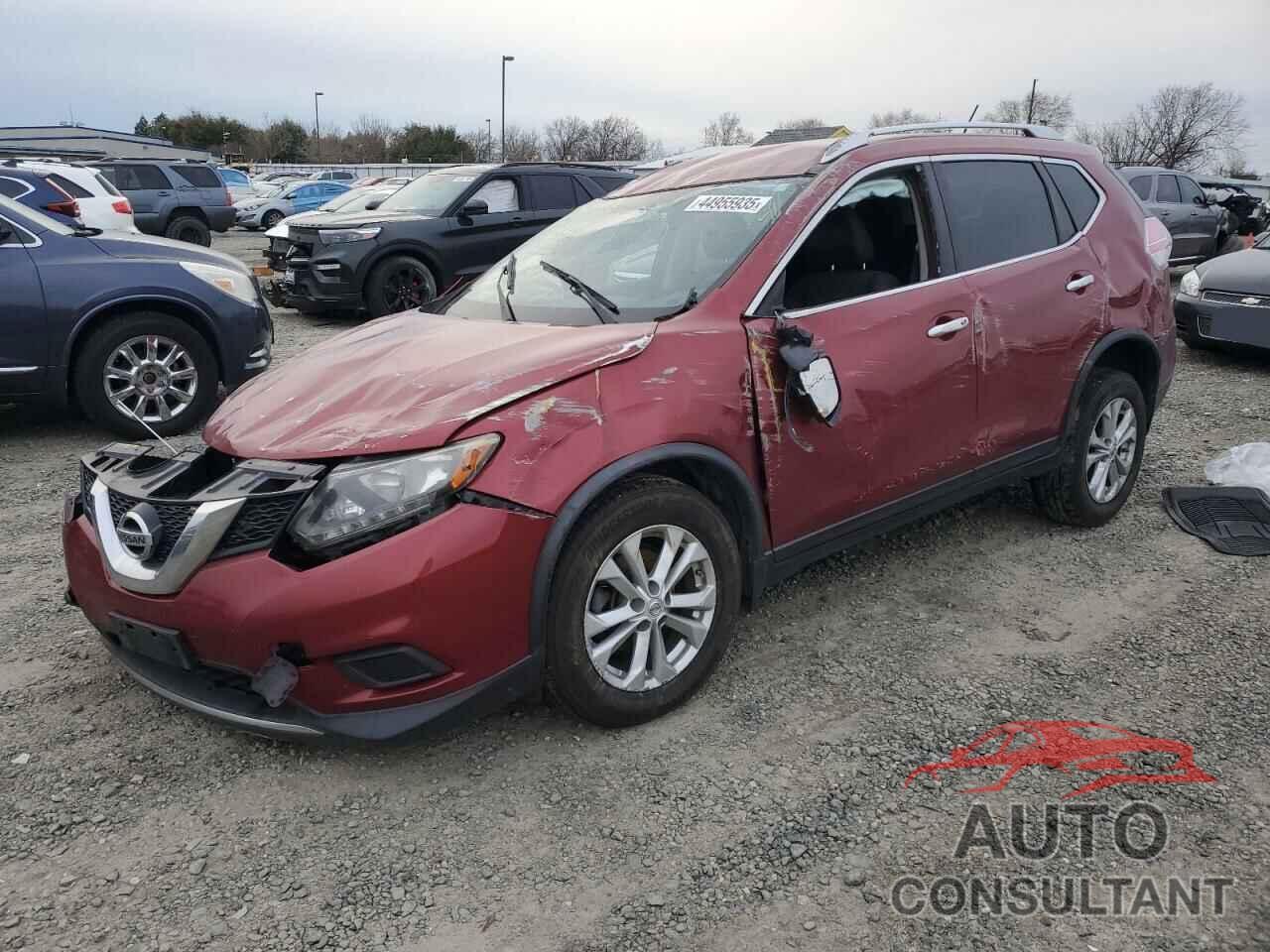 NISSAN ROGUE 2016 - KNMAT2MT1GP600460
