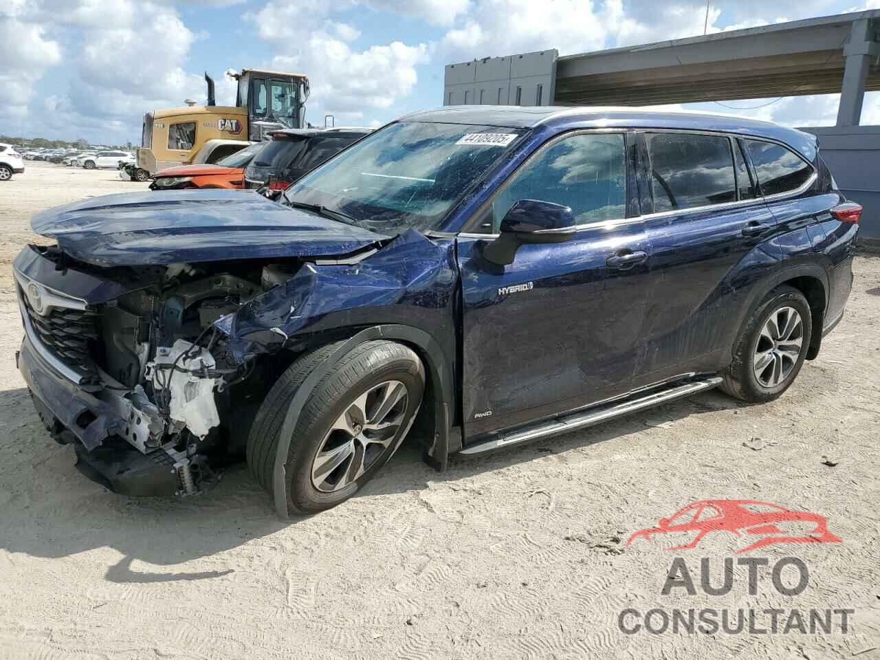 TOYOTA HIGHLANDER 2021 - 5TDGBRCH5MS526982