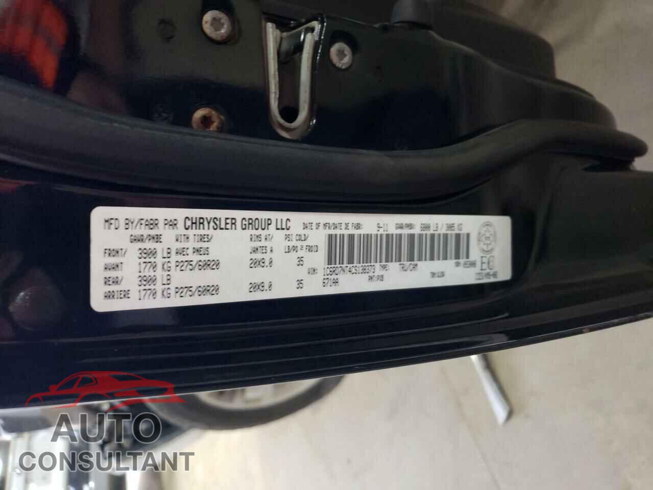 DODGE RAM 1500 2012 - 1C6RD7NT4CS138373