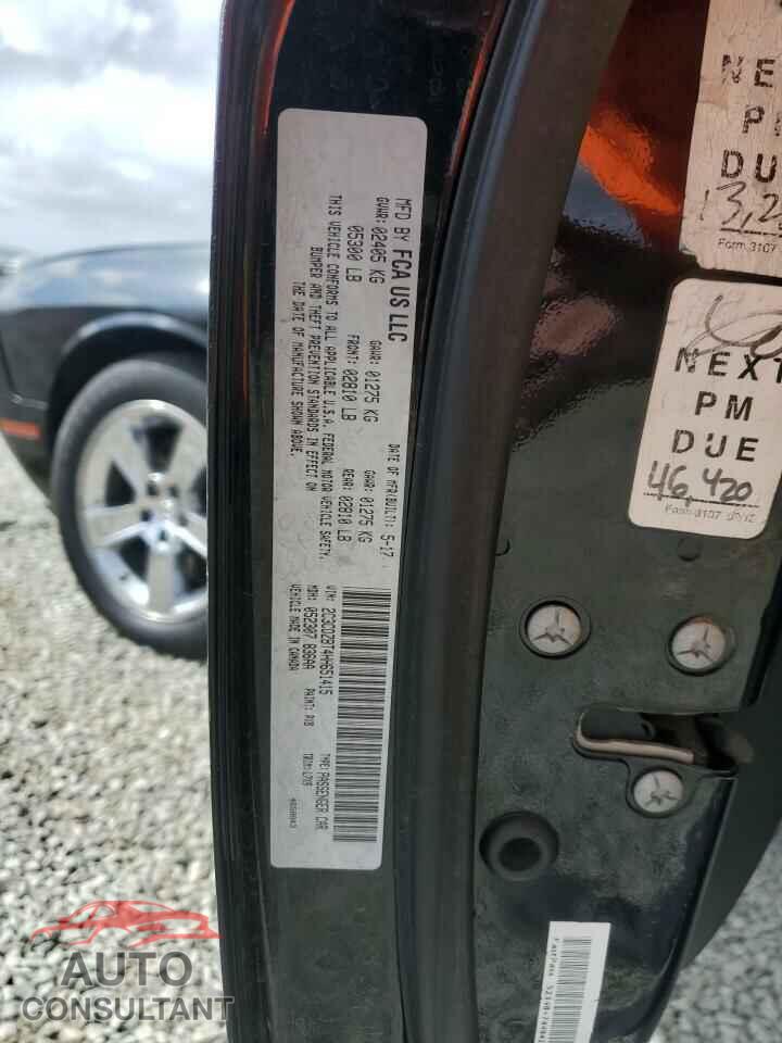 DODGE CHALLENGER 2017 - 2C3CDZBT4HH651415