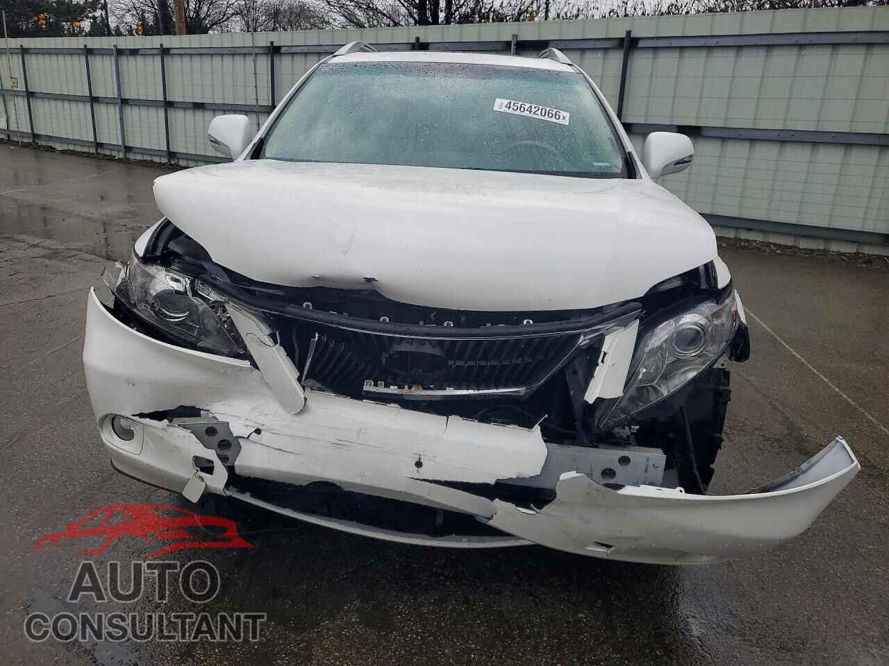 LEXUS RX350 2012 - 2T2BK1BA8CC126448