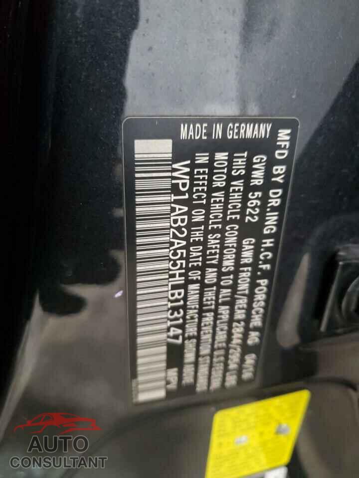 PORSCHE MACAN 2017 - WP1AB2A55HLB13147