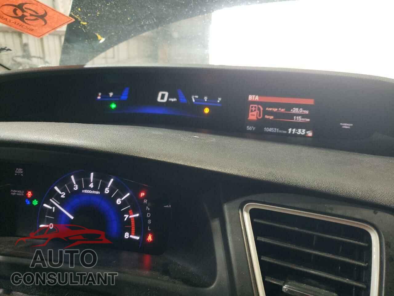 HONDA CIVIC 2014 - 19XFB2F57EE051237