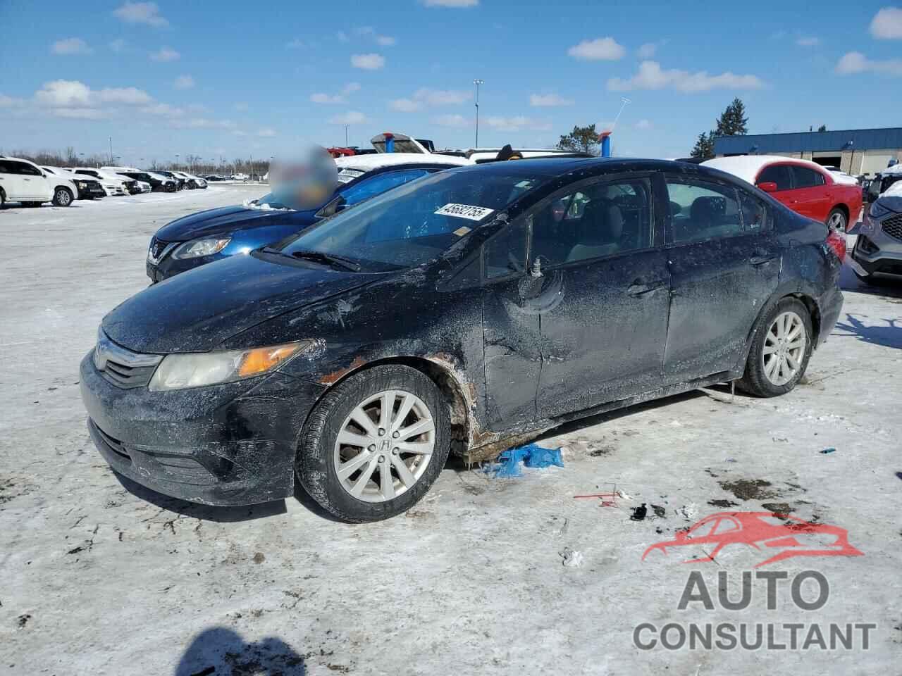 HONDA CIVIC 2012 - 19XFB2F88CE047012