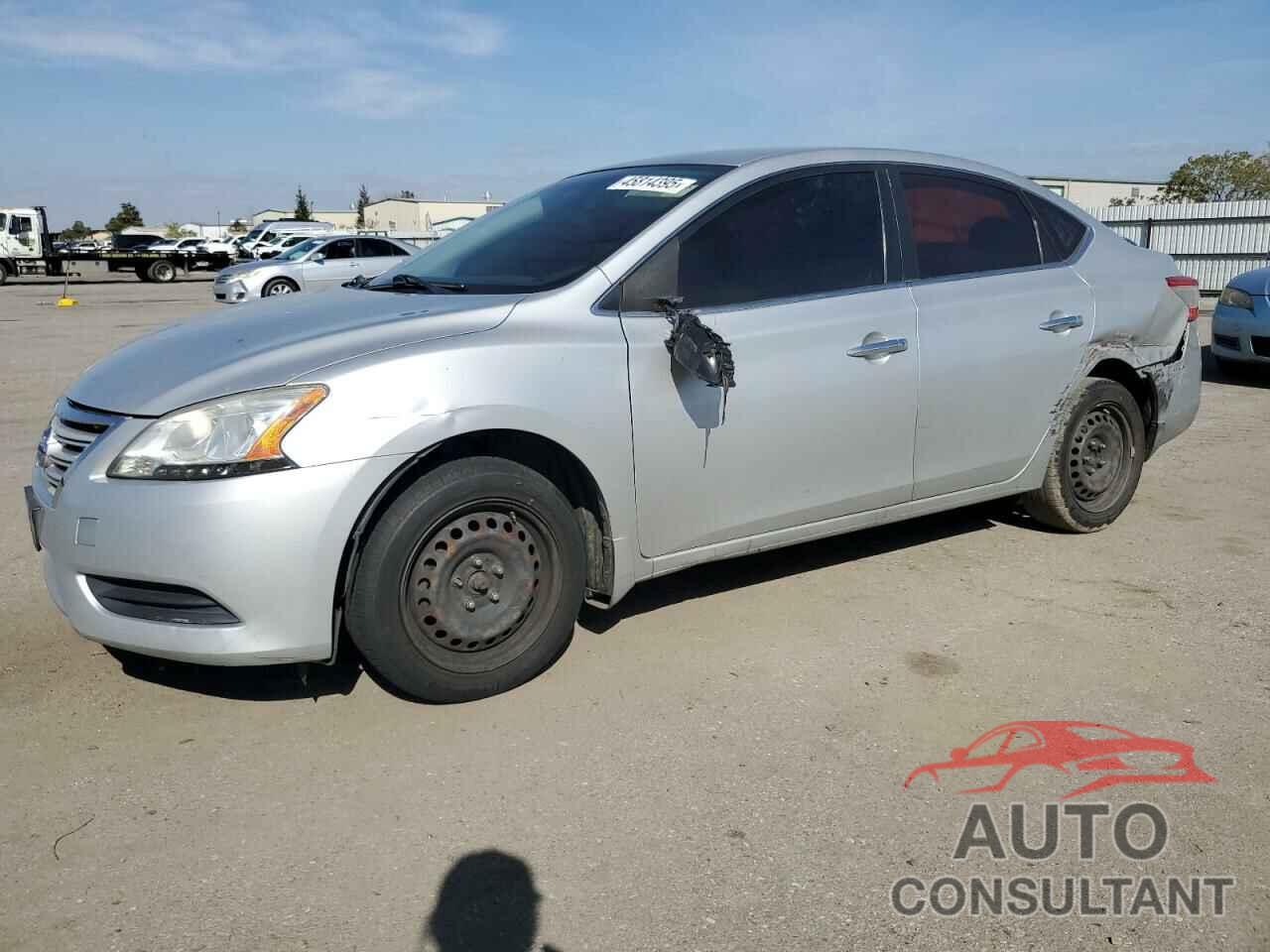 NISSAN SENTRA 2014 - 1N4AB7APXEN852097