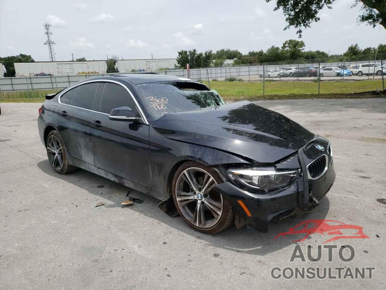 BMW 4 SERIES 2019 - WBA4J1C51KBU67444