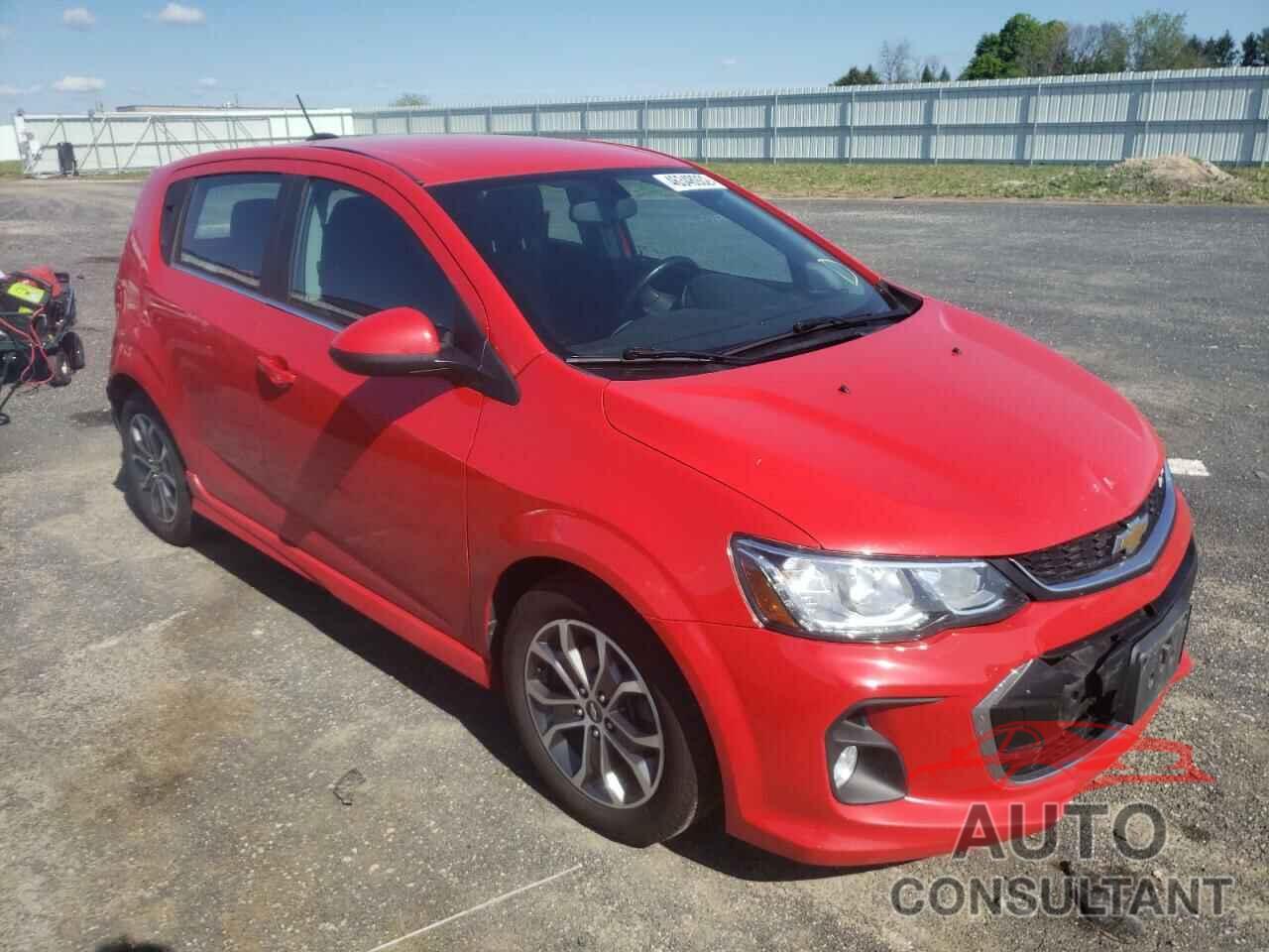 CHEVROLET SONIC 2017 - 1G1JD6SH2H4155094