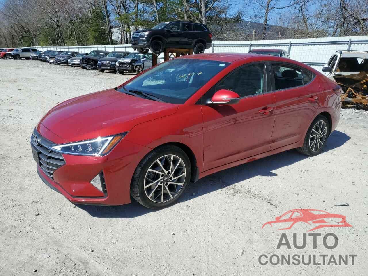 HYUNDAI ELANTRA 2020 - KMHD84LF7LU062845