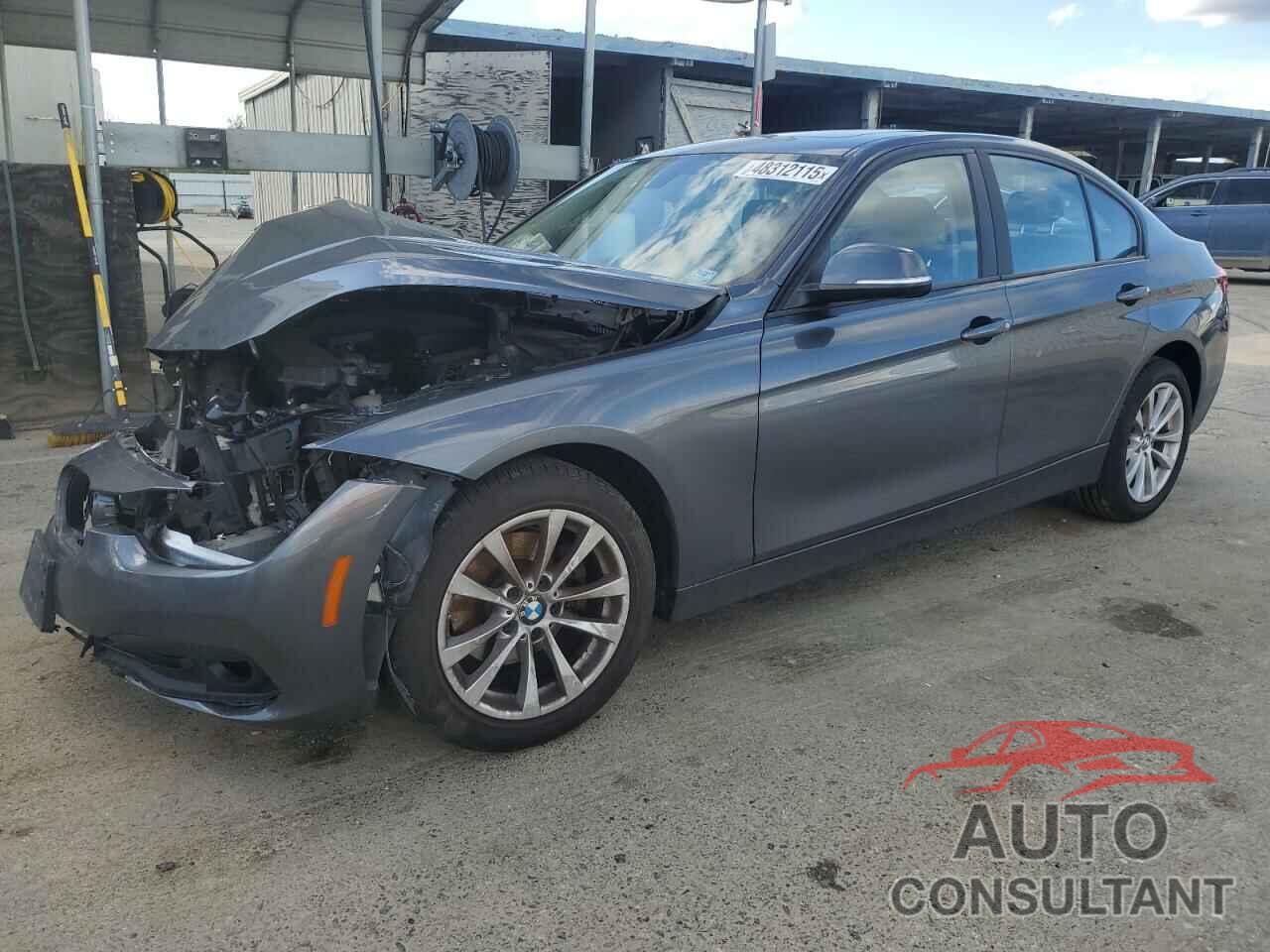 BMW 3 SERIES 2018 - WBA8A3C54JA357862
