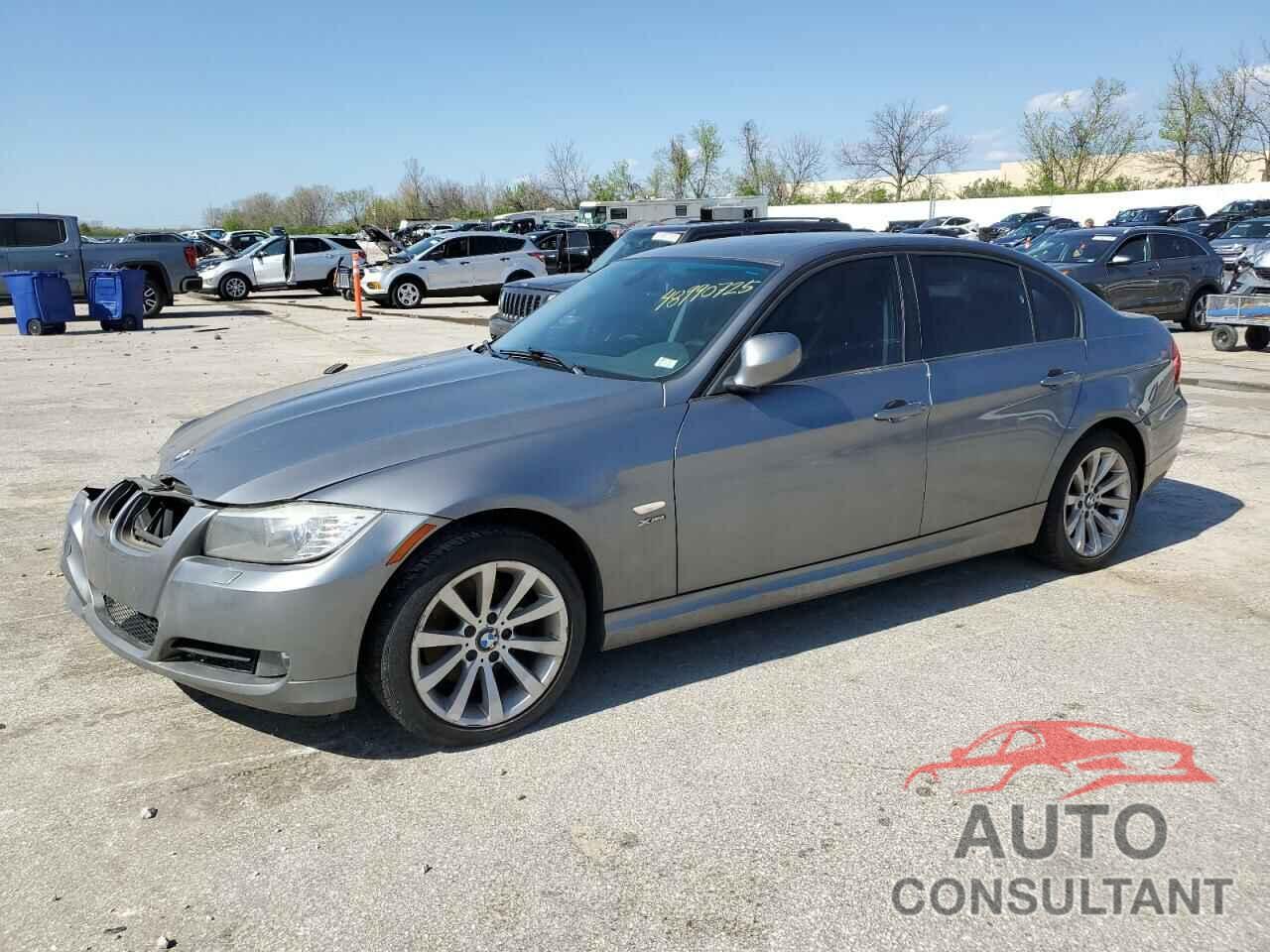 BMW 3 SERIES 2011 - WBAPK7C55BF087545