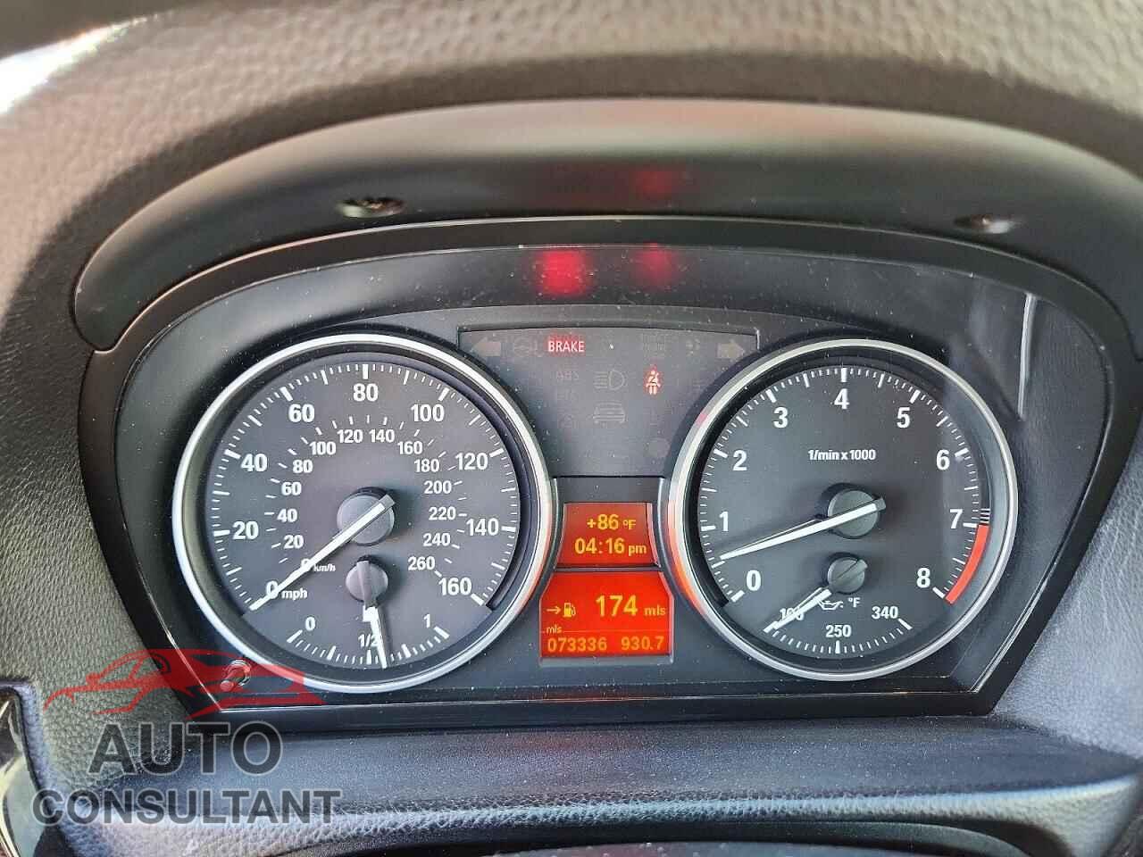 BMW 3 SERIES 2011 - WBADW7C52BE439977