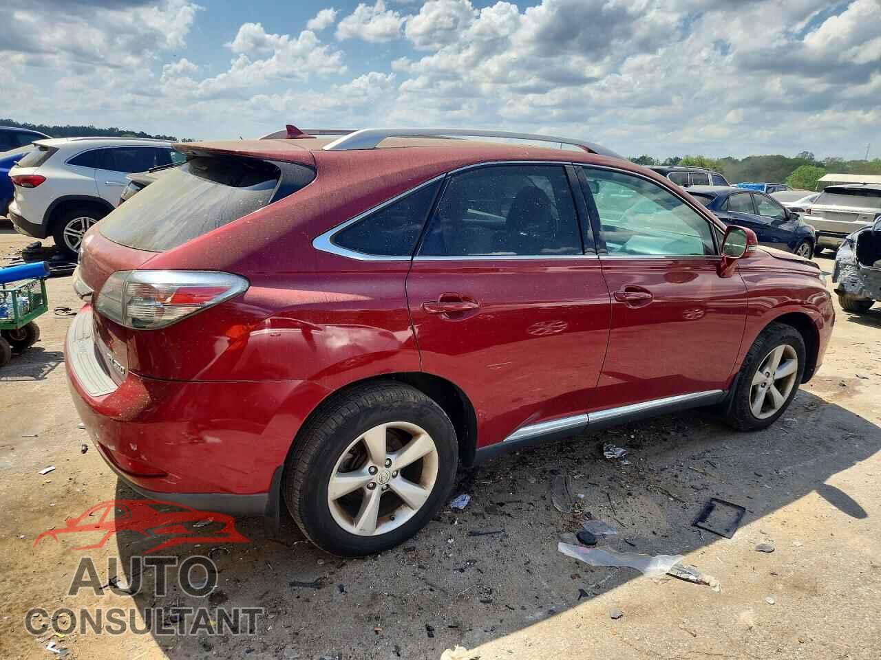 LEXUS RX350 2010 - 2T2BK1BA5AC003641