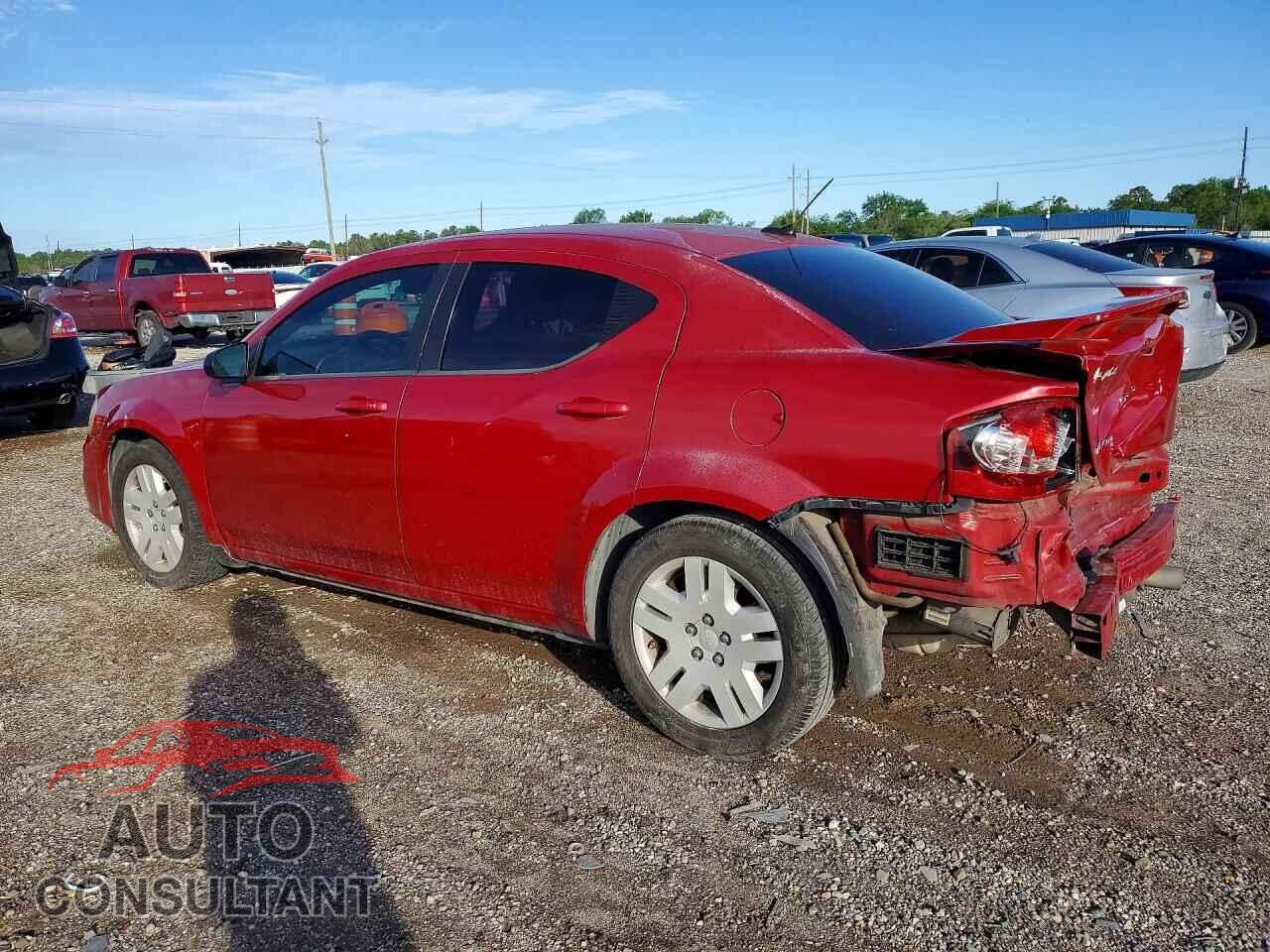 DODGE AVENGER 2012 - 1C3CDZAB3CN286783
