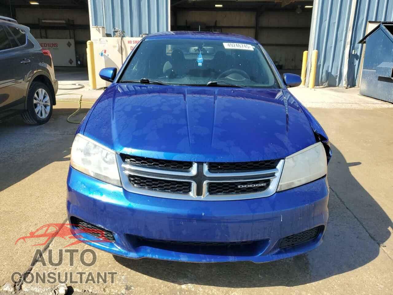 DODGE AVENGER 2012 - 1C3CDZCB8CN183341