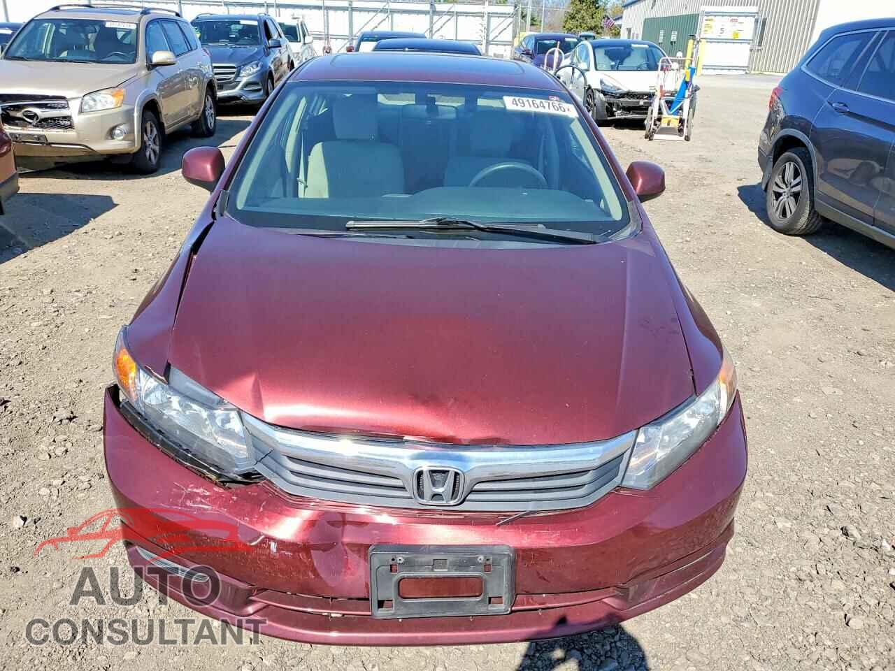 HONDA CIVIC 2012 - JHMFB2F83CS002636