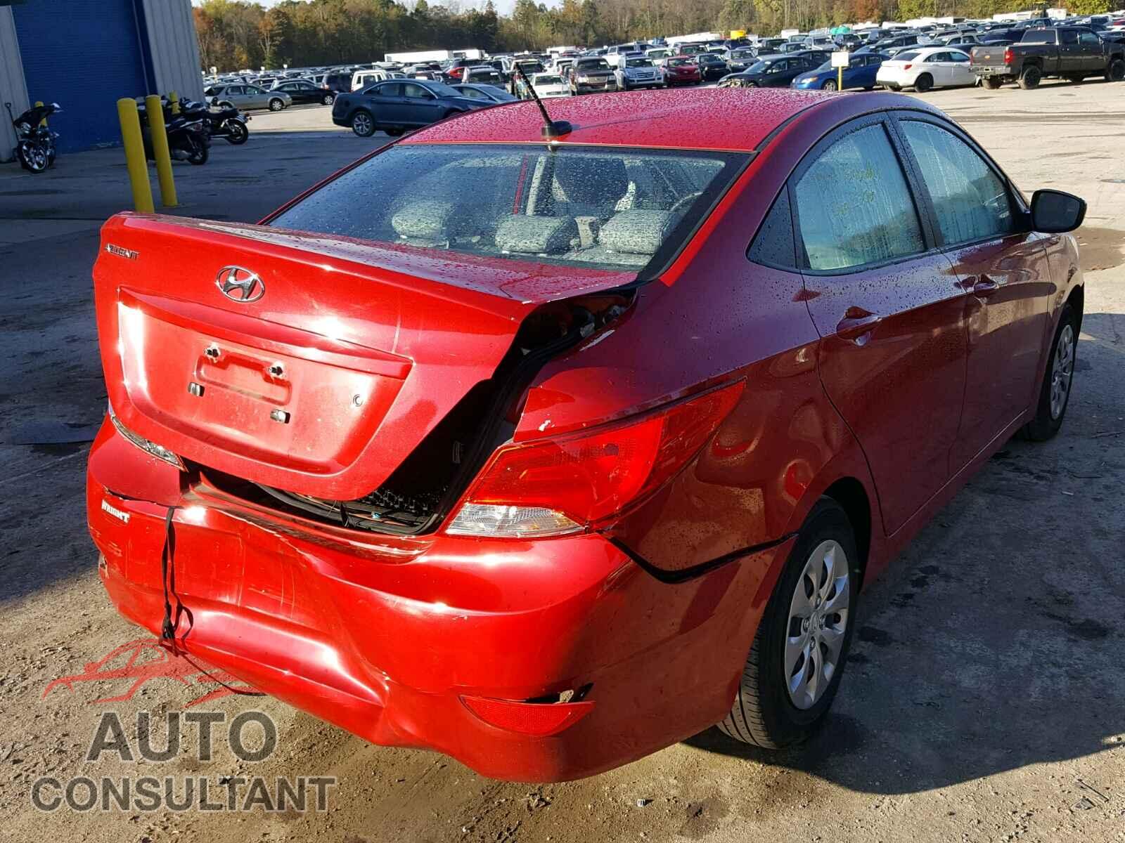 HYUNDAI ACCENT 2016 - KMHCT4AE0GU125357