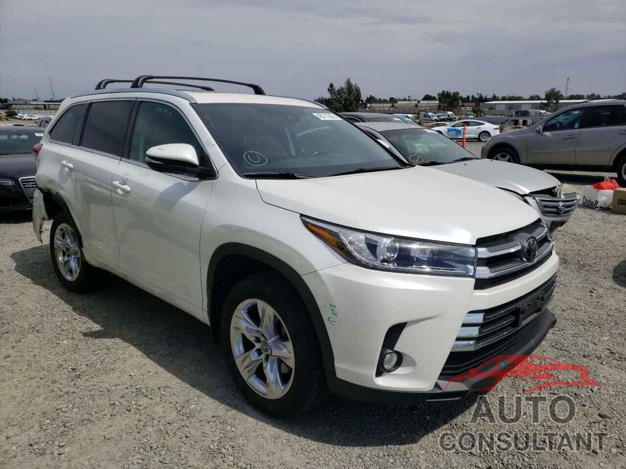 TOYOTA HIGHLANDER 2017 - 5TDDZRFH0HS361584