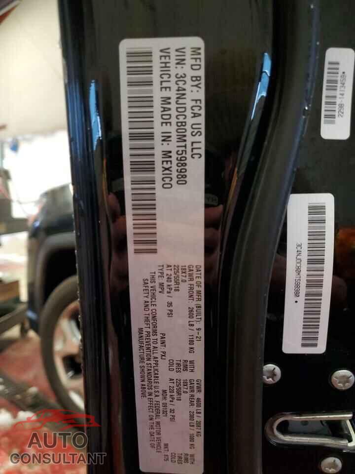 JEEP COMPASS 2021 - 3C4NJDCB0MT598980