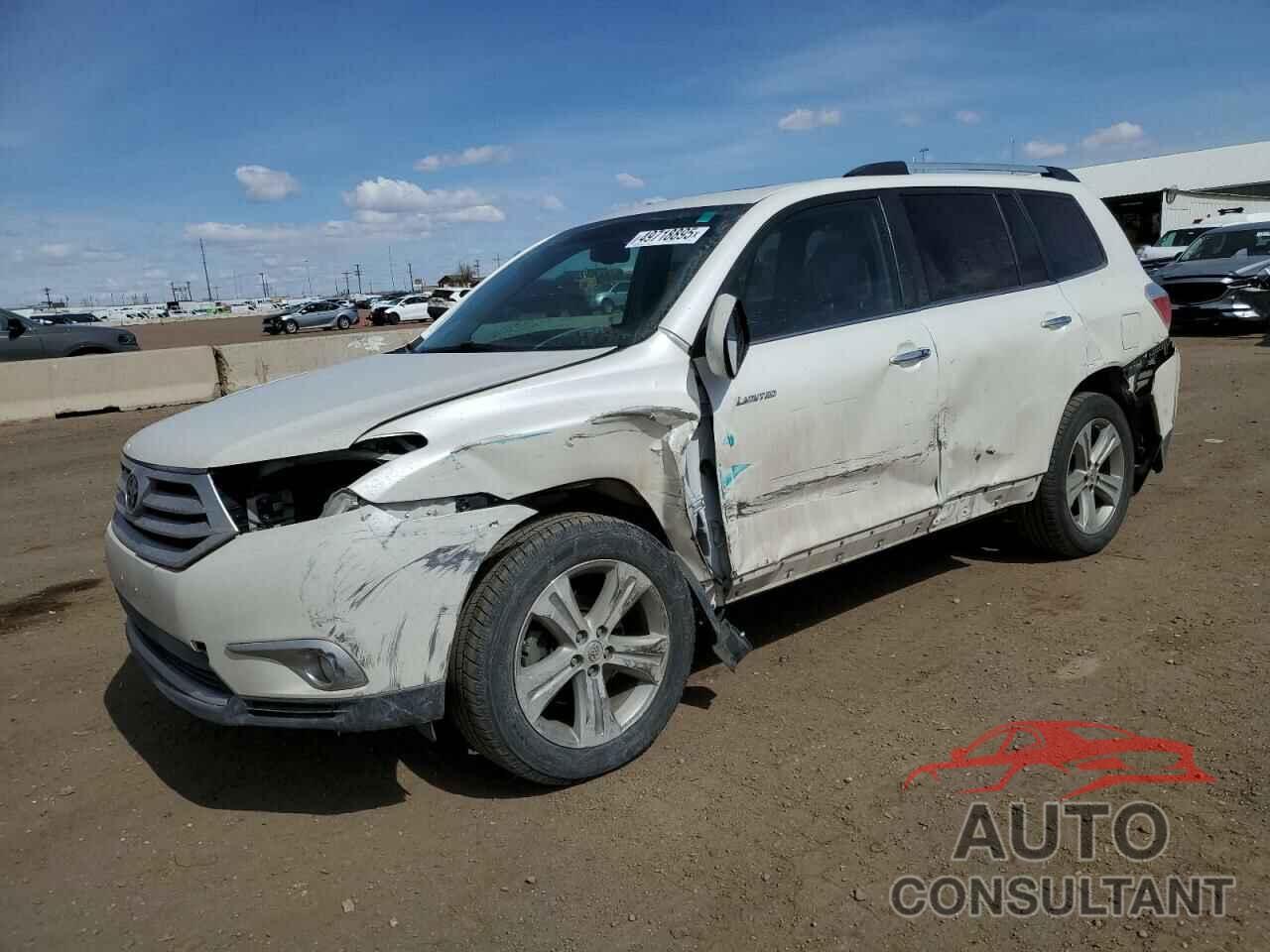 TOYOTA HIGHLANDER 2013 - 5TDDK3EH3DS276137