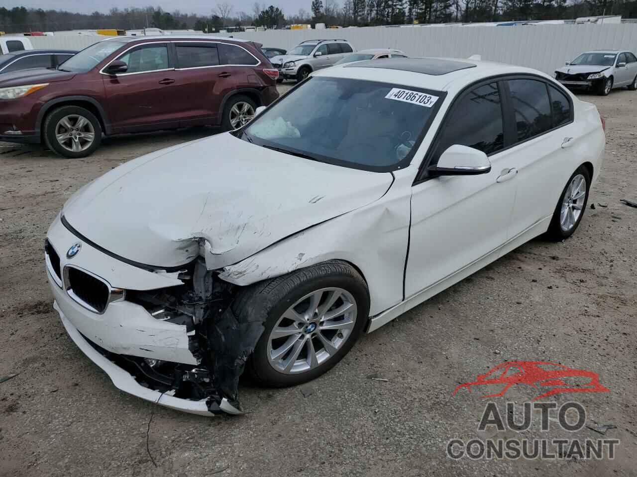 BMW 3 SERIES 2017 - WBA8E1G35HNU17846