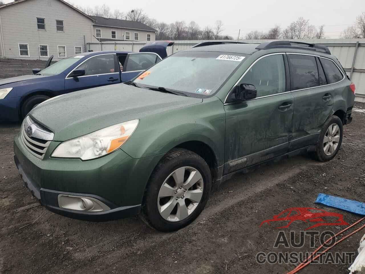 SUBARU OUTBACK 2012 - 4S4BRBCC9C3272870