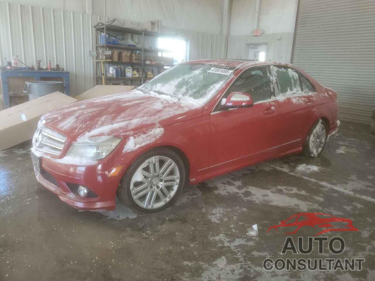 MERCEDES-BENZ C-CLASS 2009 - WDDGF81X39F286935