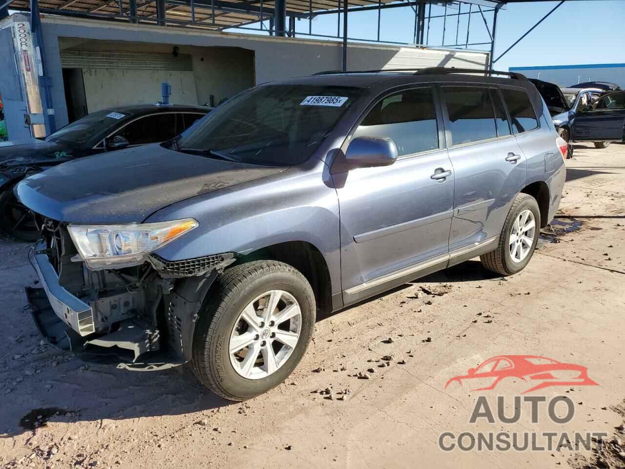 TOYOTA HIGHLANDER 2012 - 5TDZK3EH3CS069199