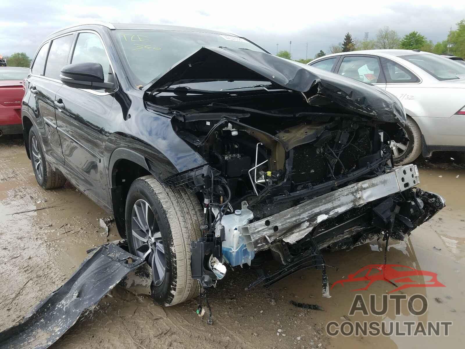 TOYOTA HIGHLANDER 2017 - 5TDJZRFH0HS387685