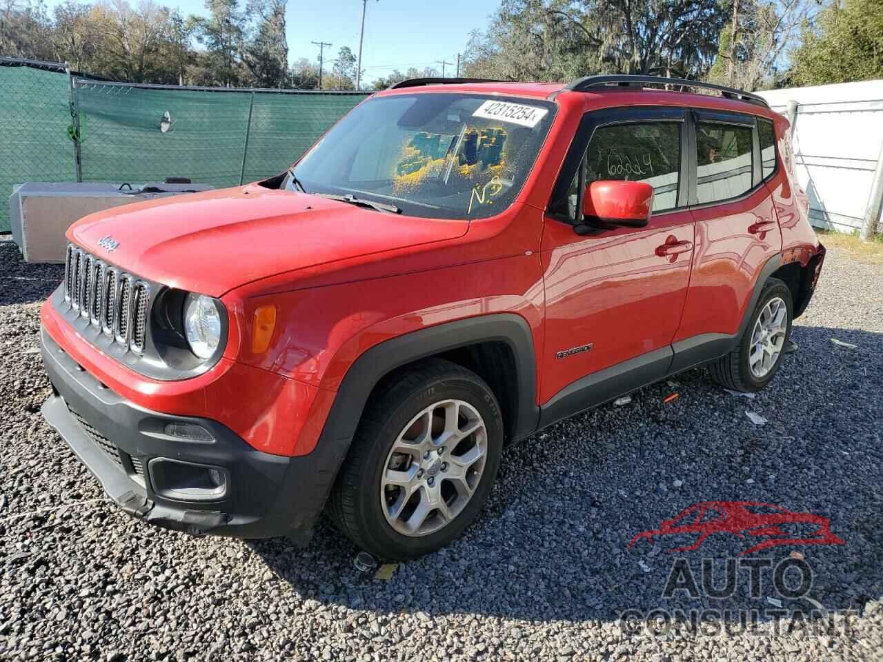 JEEP RENEGADE 2018 - ZACCJABB2JPJ33480