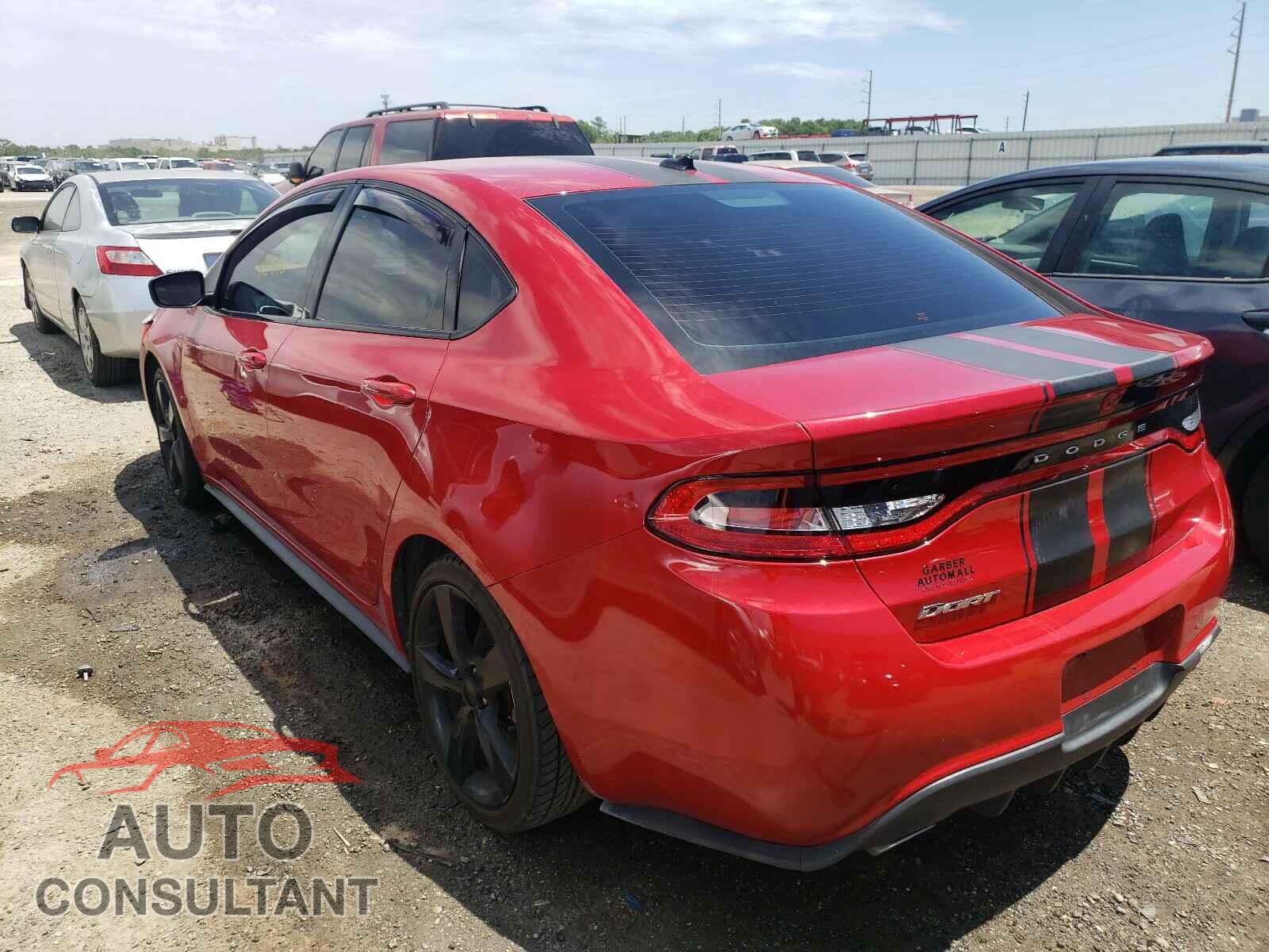 DODGE DART 2016 - 1C3CDFBB1GD607888
