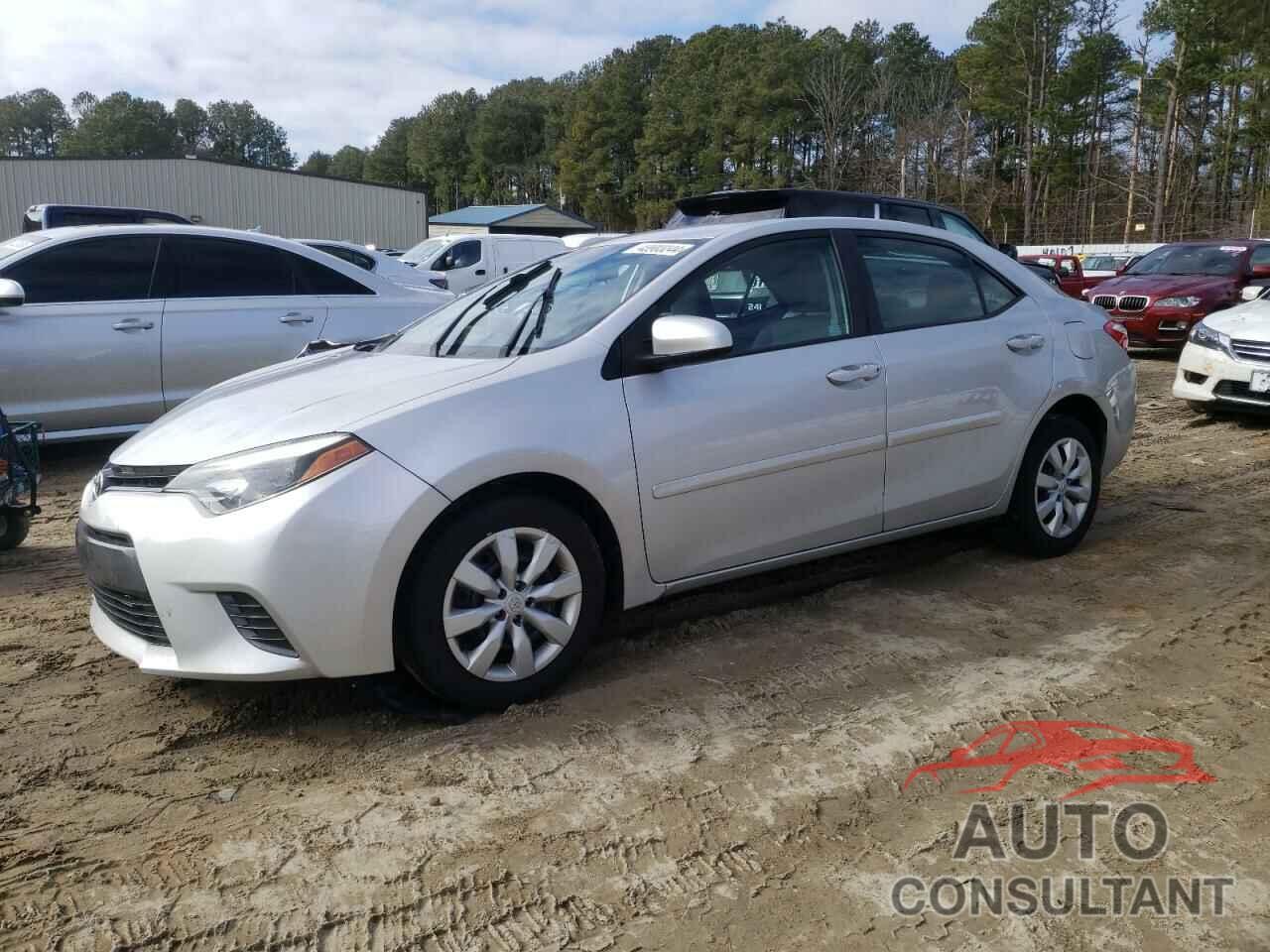 TOYOTA COROLLA 2016 - 2T1BURHE1GC708257