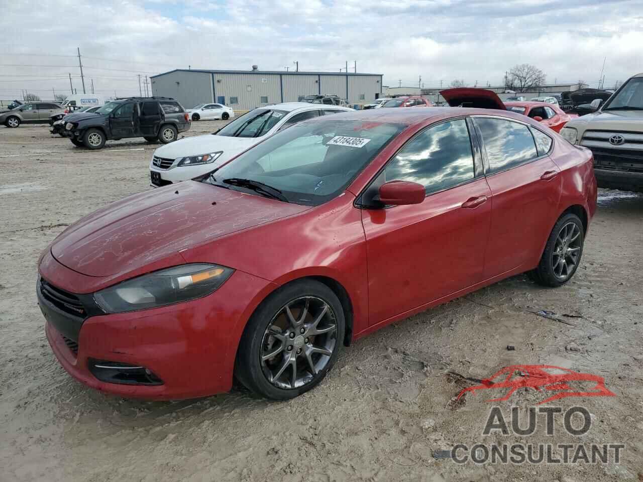 DODGE DART 2013 - 1C3CDFBA3DD343978