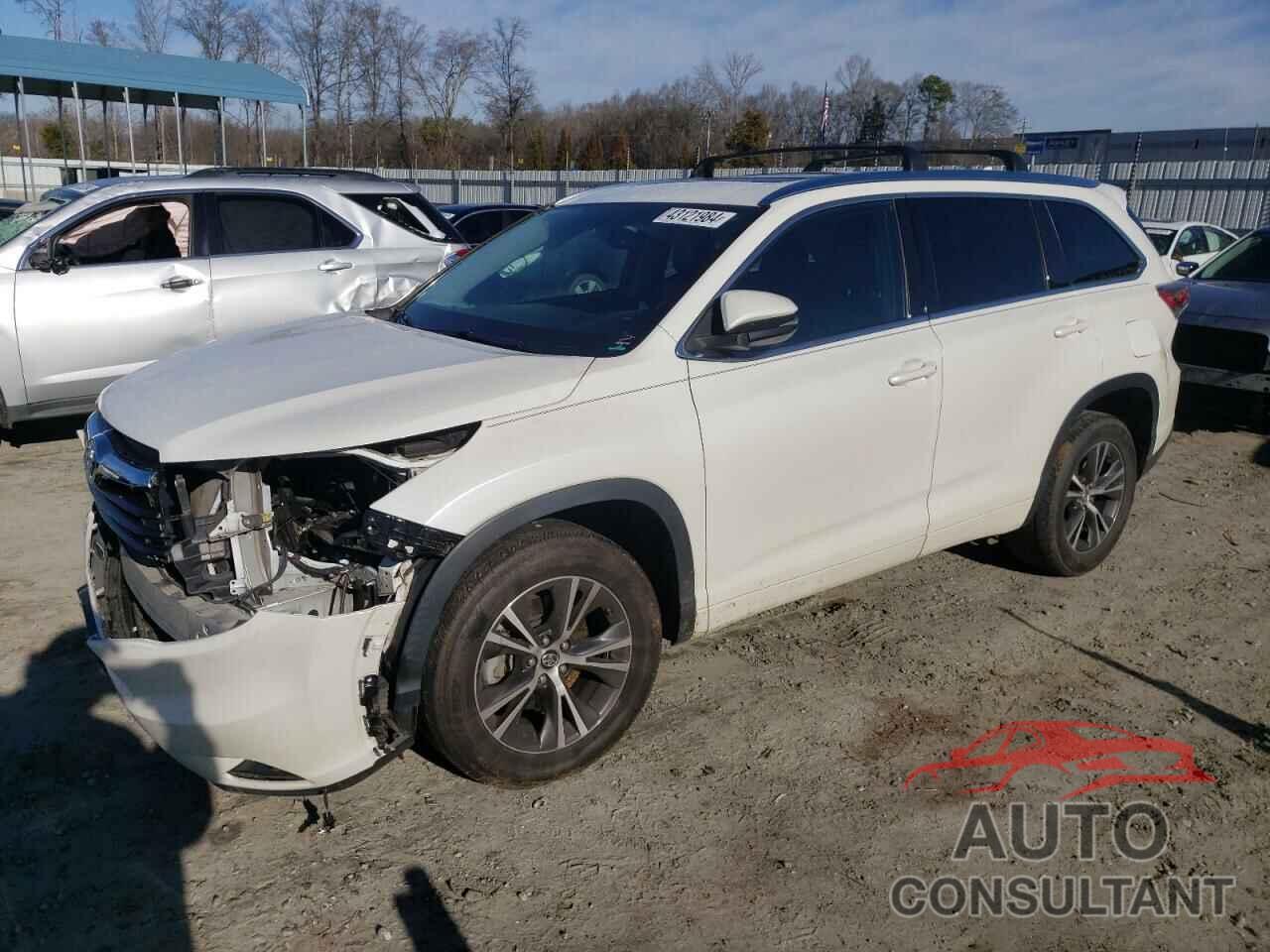 TOYOTA HIGHLANDER 2016 - 5TDKKRFH6GS161657