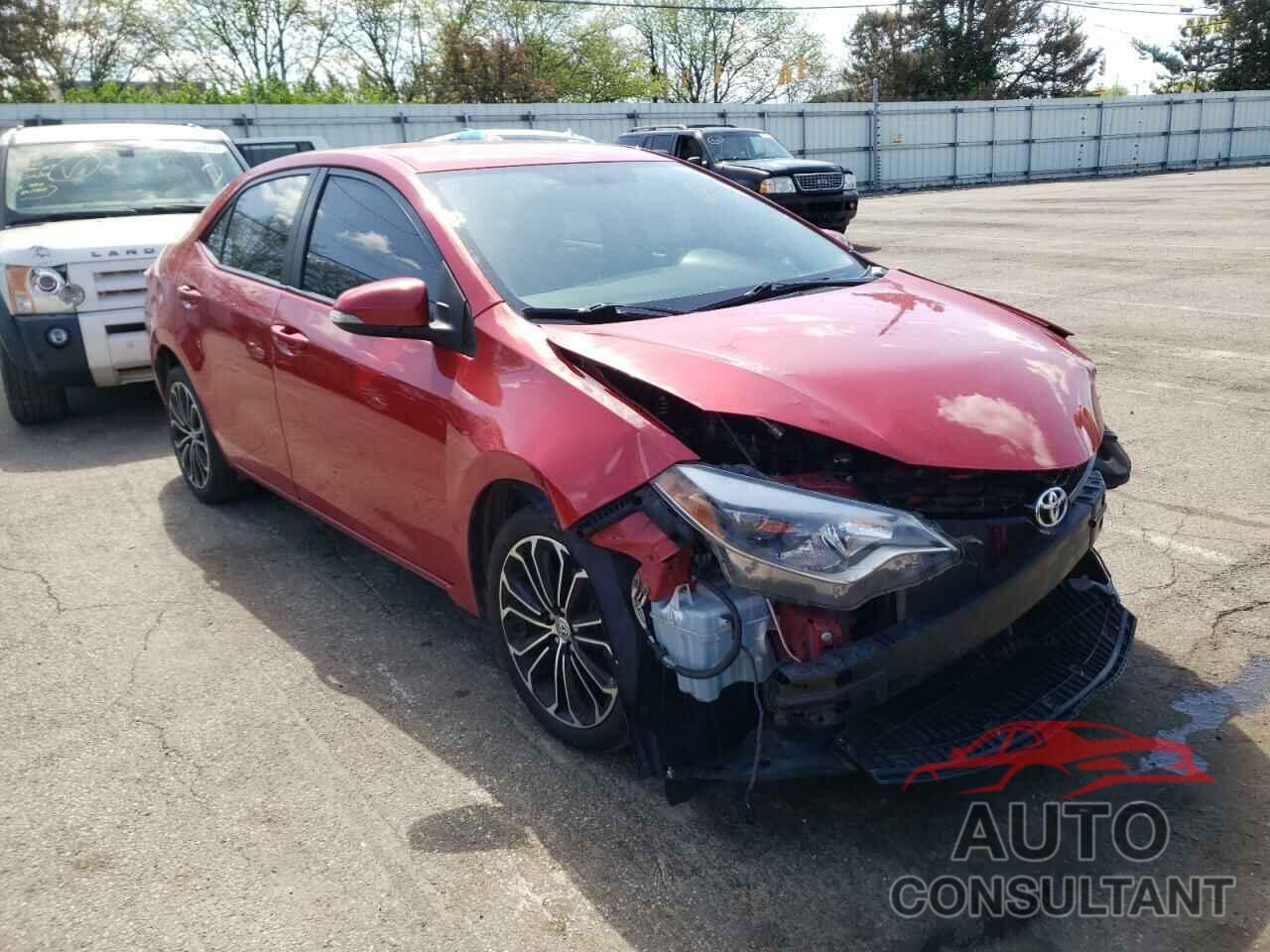 TOYOTA COROLLA 2016 - 2T1BURHE3GC596948