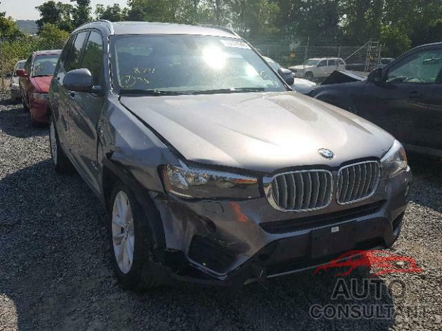 BMW X3 2016 - 5UXWX9C54G0D83535