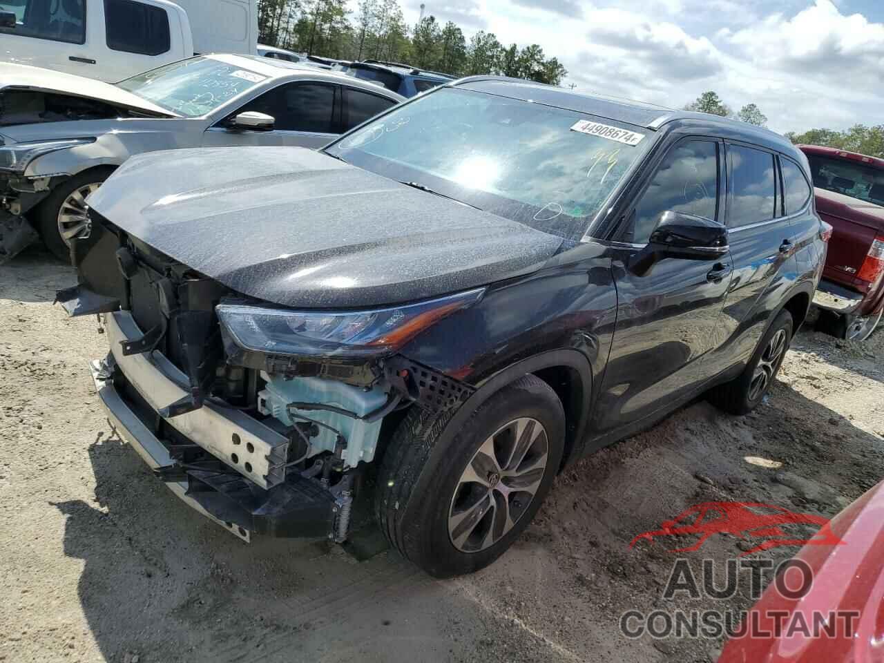 TOYOTA HIGHLANDER 2020 - 5TDGZRAH5LS023045